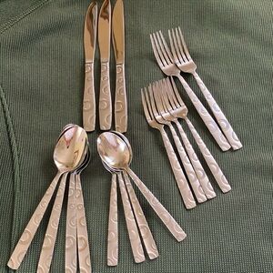 Stainless steel silverware set “NEW”